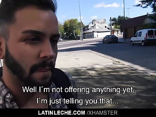 Latin LatinLeche - Bearded Latin Guy Used On Camera