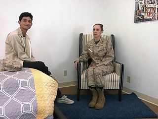 Старые+Молодые Step Mom in the Marines Slept With Her Step Son